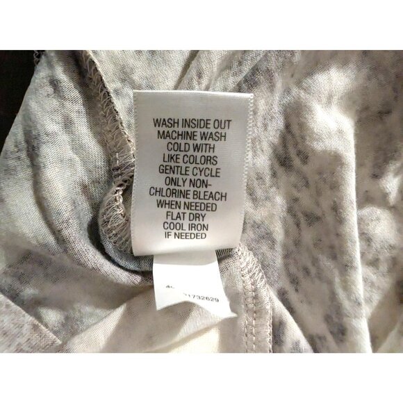 NWT Dana Buchman Plus Size 3X Leopard Big Cat Kitty Print Top Shirt Stretch - Picture 4 of 11